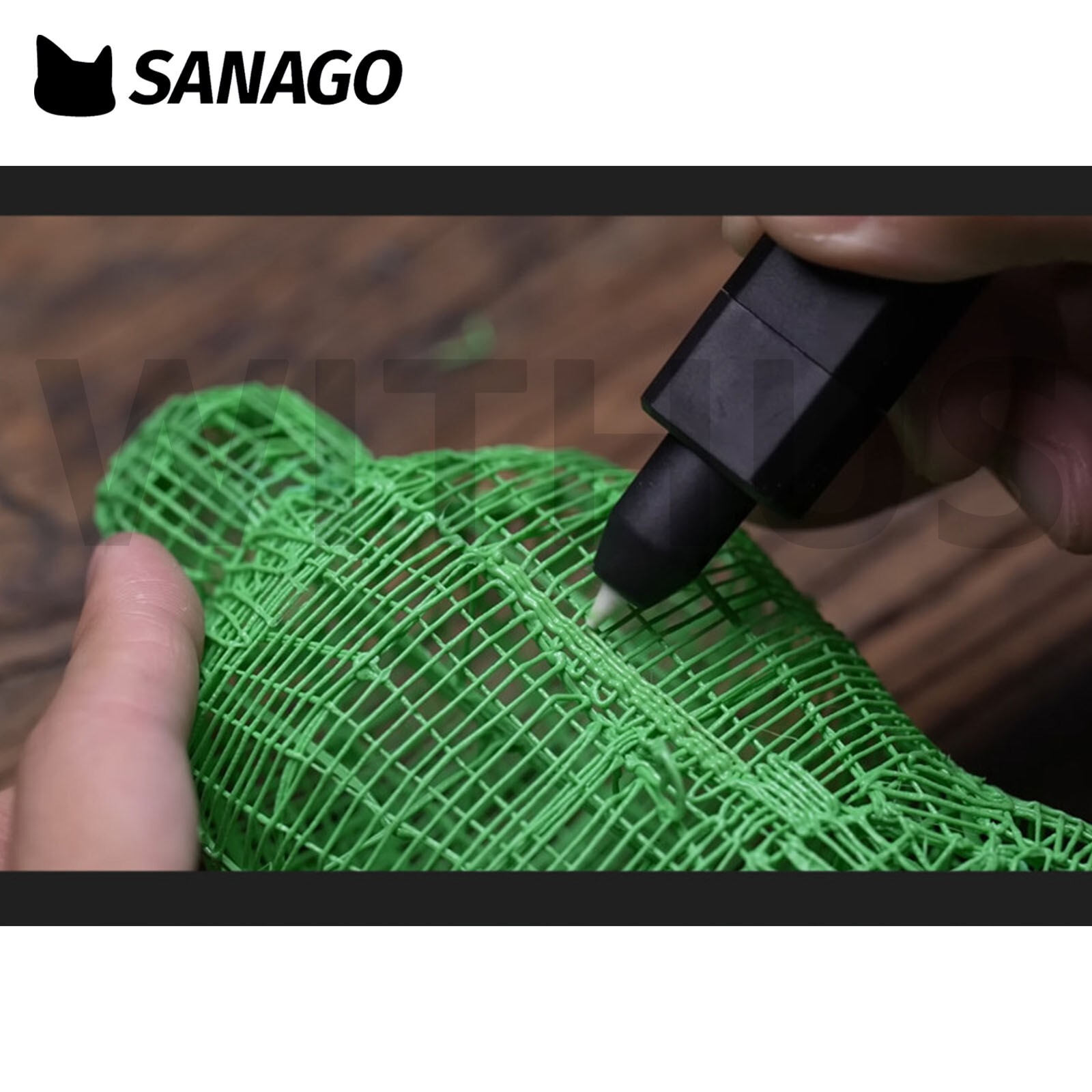 SANAGO New Sanago Premium 3D Pen Set 3 Type Module Replaceable Korean Artists