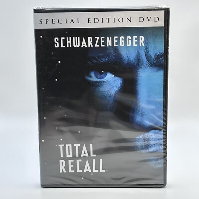 Total Recall DVD 1990 Arnold Schwarzenegger Special Edition Science Fiction New