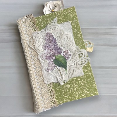 Junk Journal Memory Book Journaling Collage 76 Pages 60+ Tags 9x6x3 Scrapbook