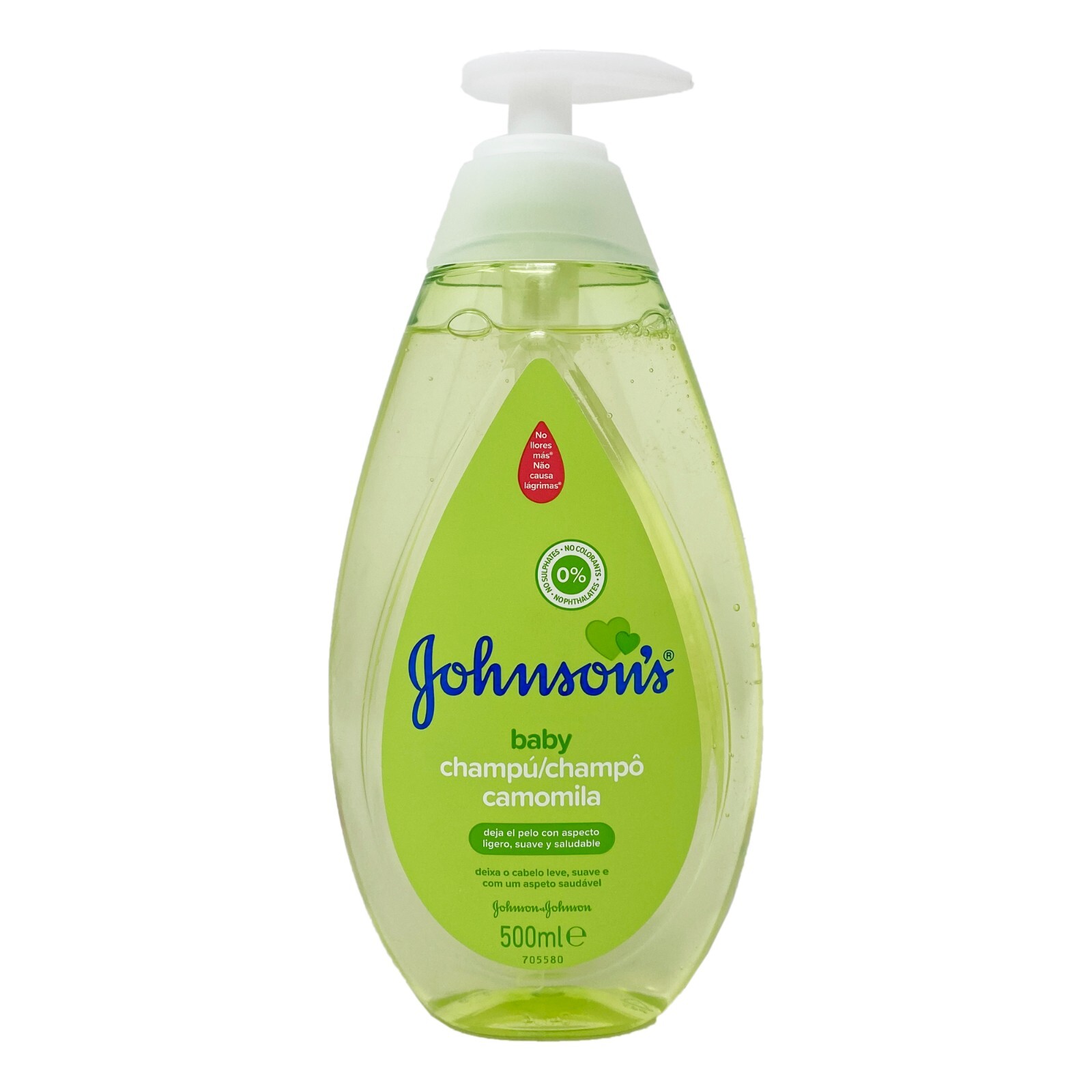 Johnson's Baby Chamomile  shampoo 500 ml 16.9 OZ