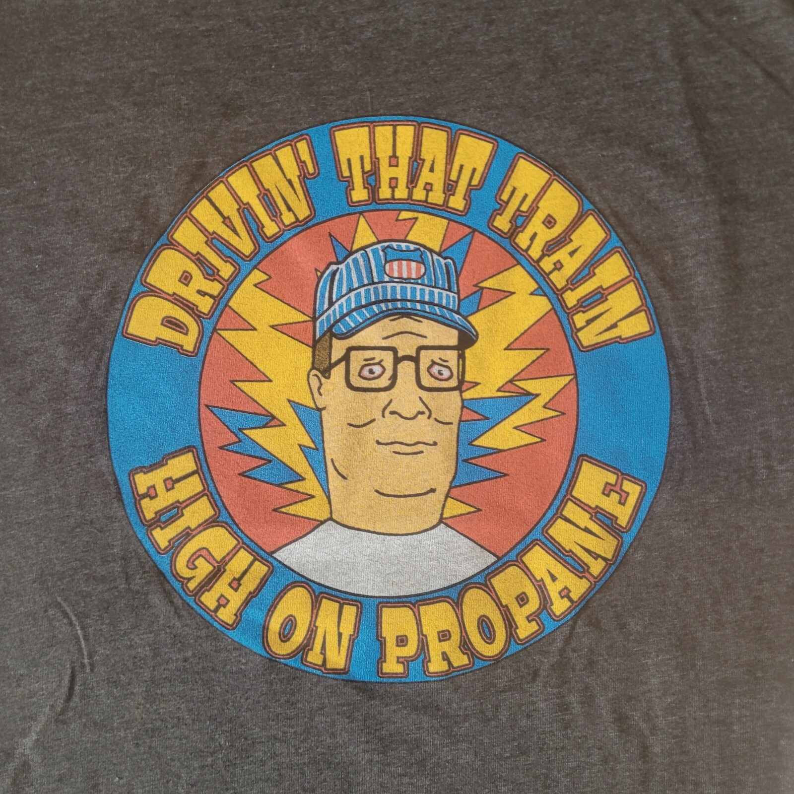 Hank Hill High on Propane shirt - King of the Hill Grateful