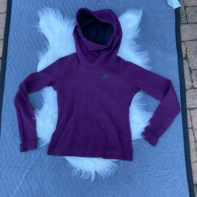 Nike Women's Tech Fleece Hoodie Purple 