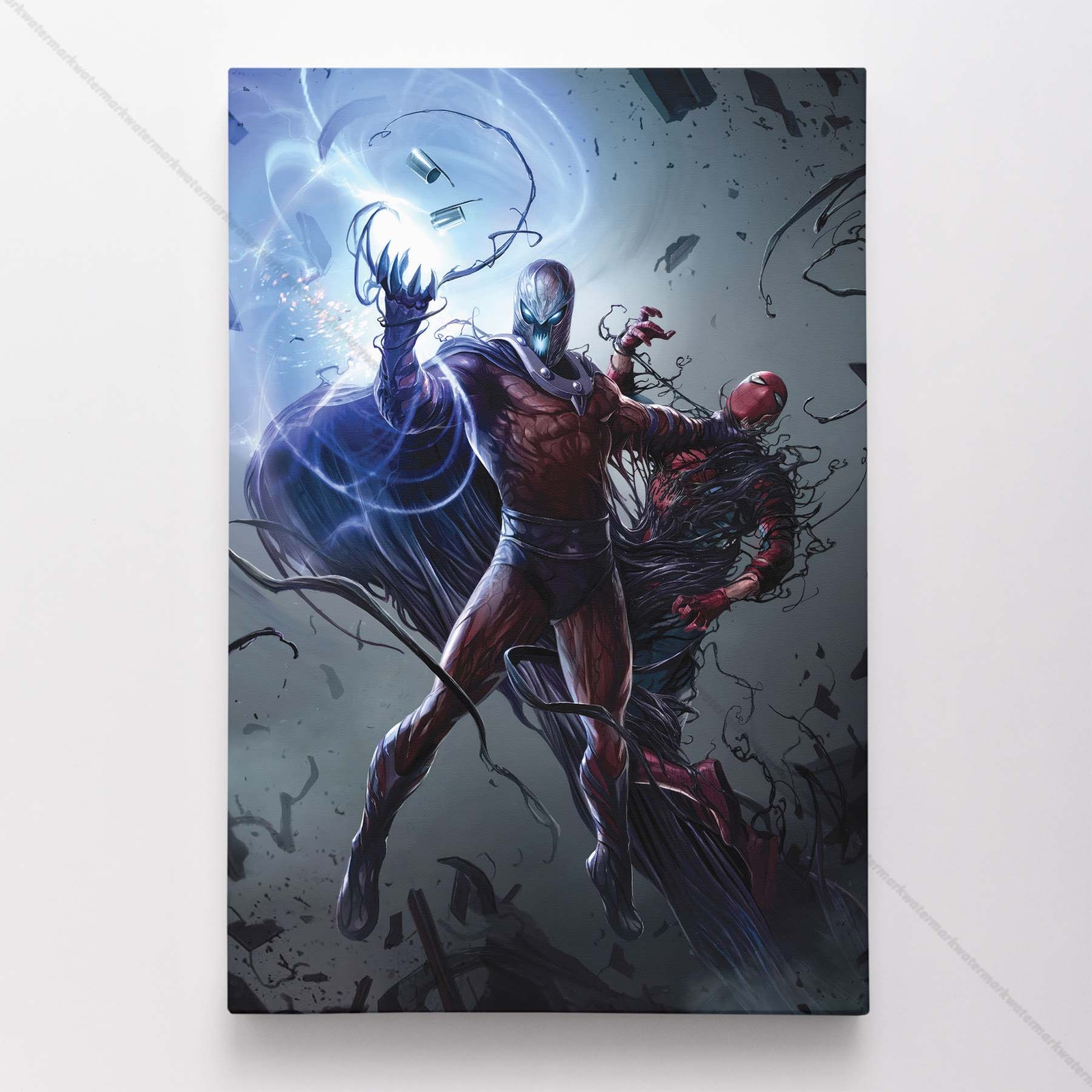 Venom Poster Canvas Venomized Magneto Comic Book Art Print #28
