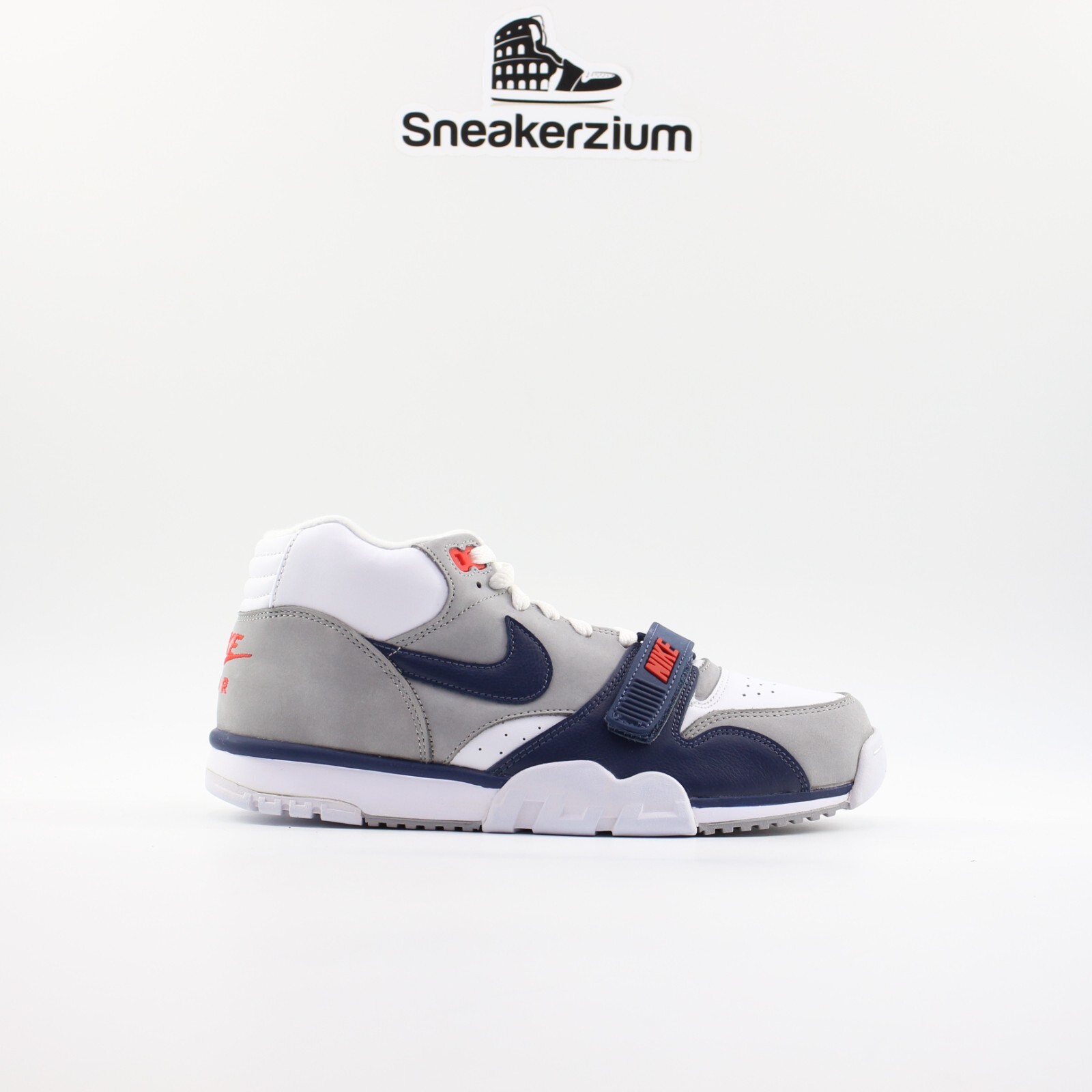 

Nike Air Trainer 1 White Midnight Navy DM0521-101 Мужские новые, Multicolor, Nike Air Trainer 1