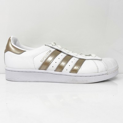 Adidas Womens Superstar CG5463 Белая повседневная обувь Кроссовки Размер 7,5, Белый, Superstar