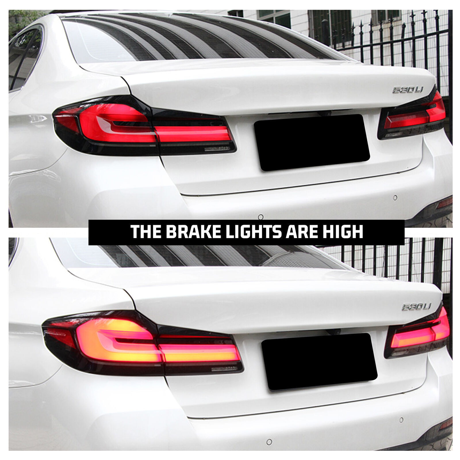 Set LED Tail Light For BMW 5 Series G30 525 530 535 540 2017 2018-2020 Rear Lamp