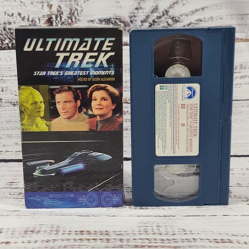 Ultimate Trek VHS 2000 Star Trek's Greatest Moments Hosted