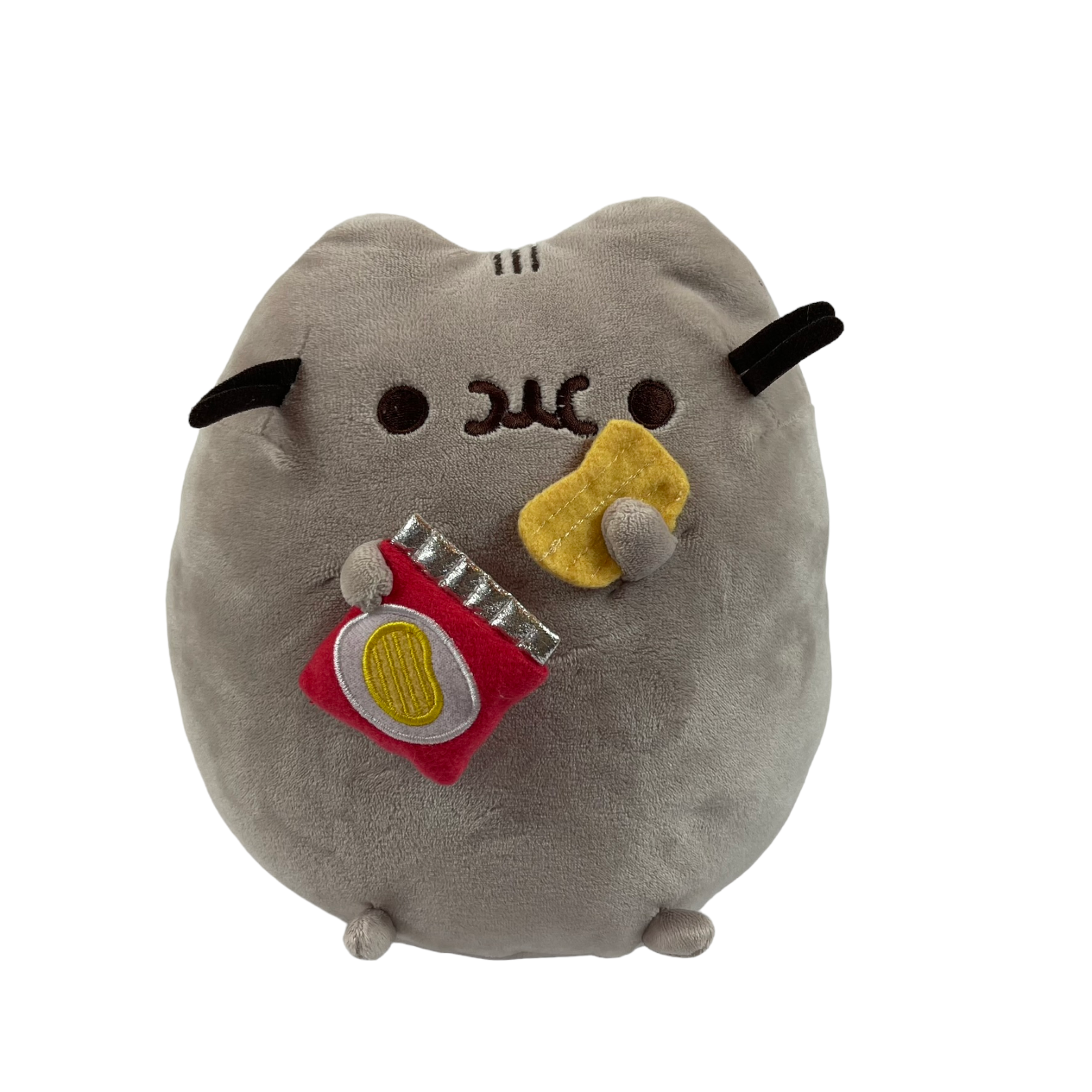 A17 Gund Pusheen Bag of Potato Chips Cat Plush 10