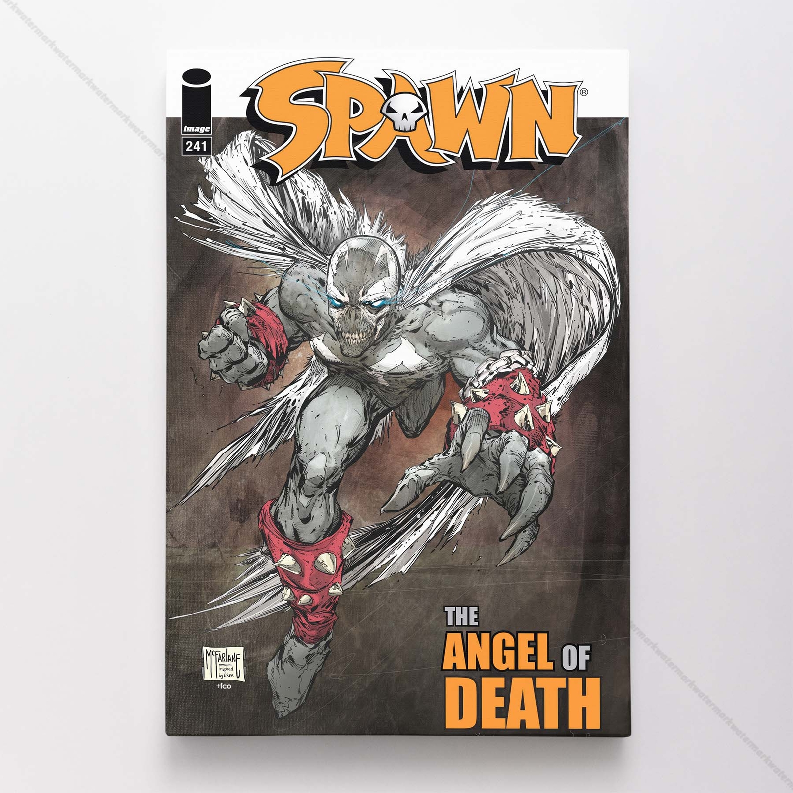 Spawn 241 Poster Canvas Comic Book Cover Art Print #A
