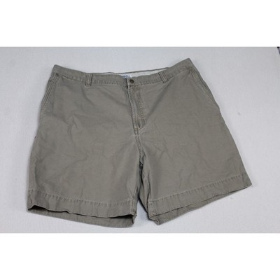 Columbia Chino Shorts Men 42 Gray Excellent Outdoor Hiking Canvas Cotton
