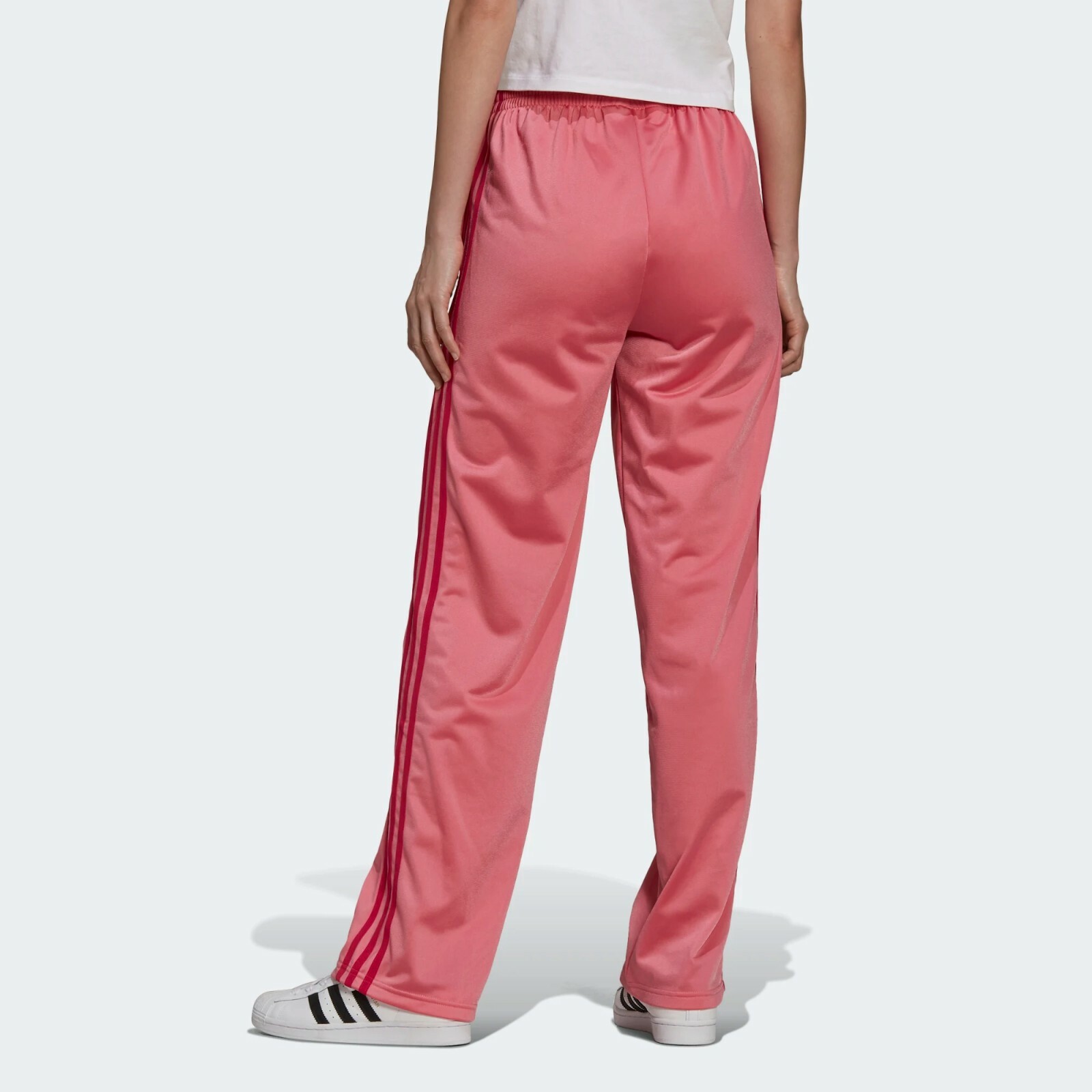 adidas snap pants pink