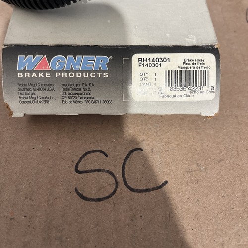 Wagner Brake Hose BH140301, F140301 | eBay