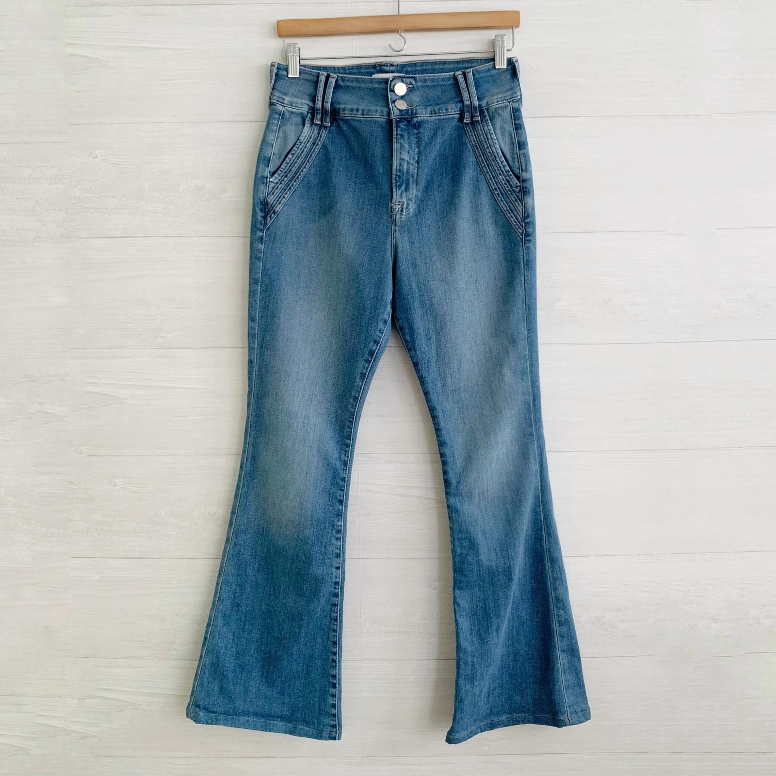 サートDeuxieme Classe 別注 FLARE HEM DENIM Frame - Merced Double Detail flare jeans DBLDF291, sz 30