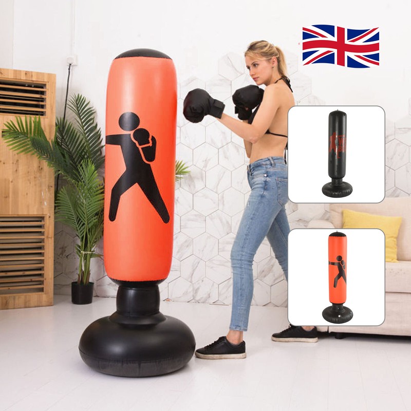 160cm Free Standing Boxing Punching Bag Set Punch Bag Training Fitness