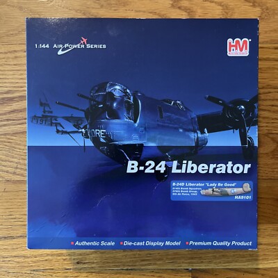 Hobby Master B-24 Liberator HA9101 Lady Be Good B-24D Die Cast Model Air Power
