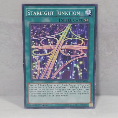 YuGiOh Starlight Junktion SDSE-EN026 1st Edition Yu-Gi-Oh! Card