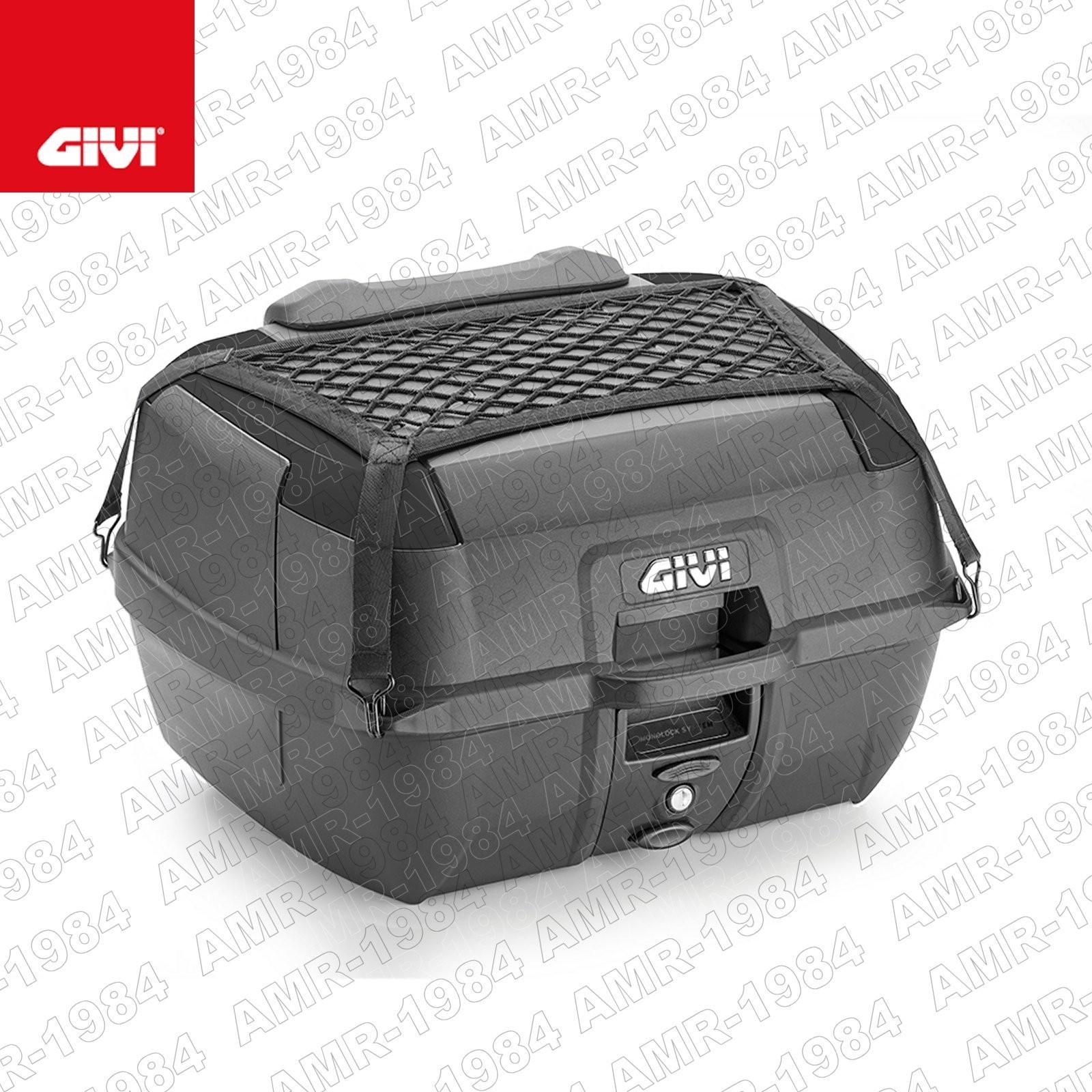 GIVI B45B+ VALIGIA BAULETTO 45 LITRI NERO CON PIASTRA E KIT MONTAGGIO MONOLOCK