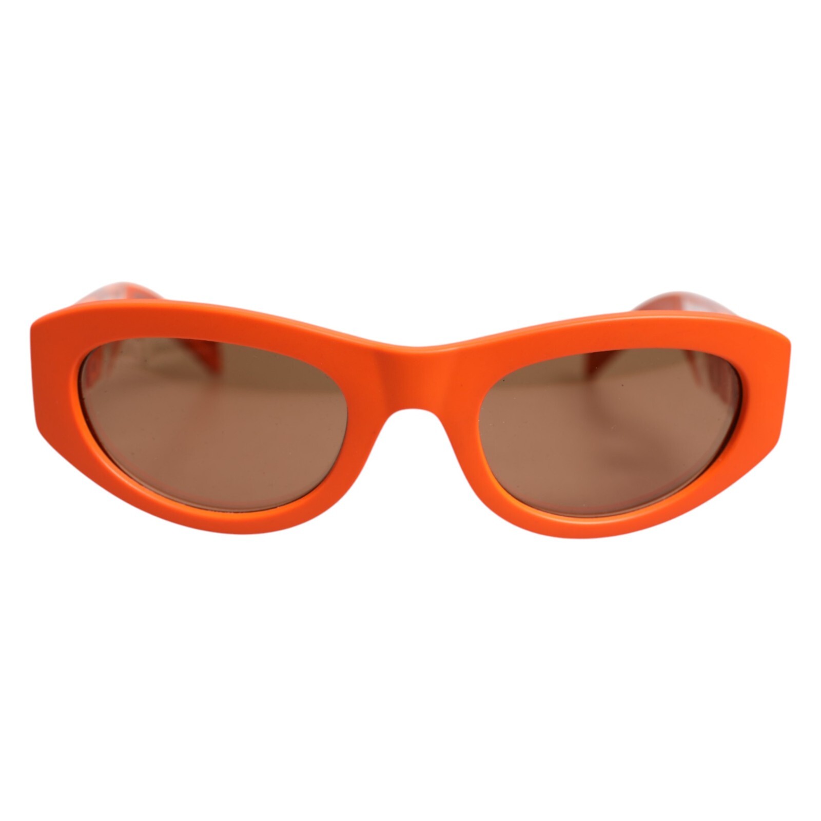 DOLCE & GABBANA Sunglasses Orange Reborn To Live Oval Frame 