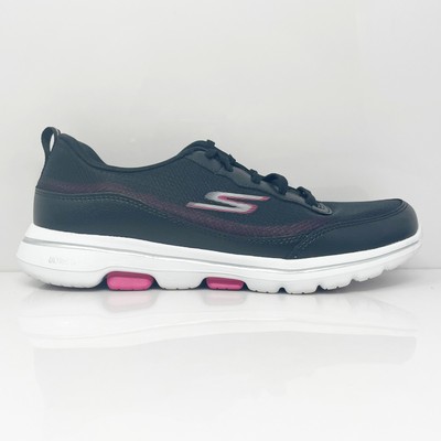 

Skechers Womens Gowalk 5 124228 Черные кроссовки для бега Размер 8, Черный, Gowalk 5