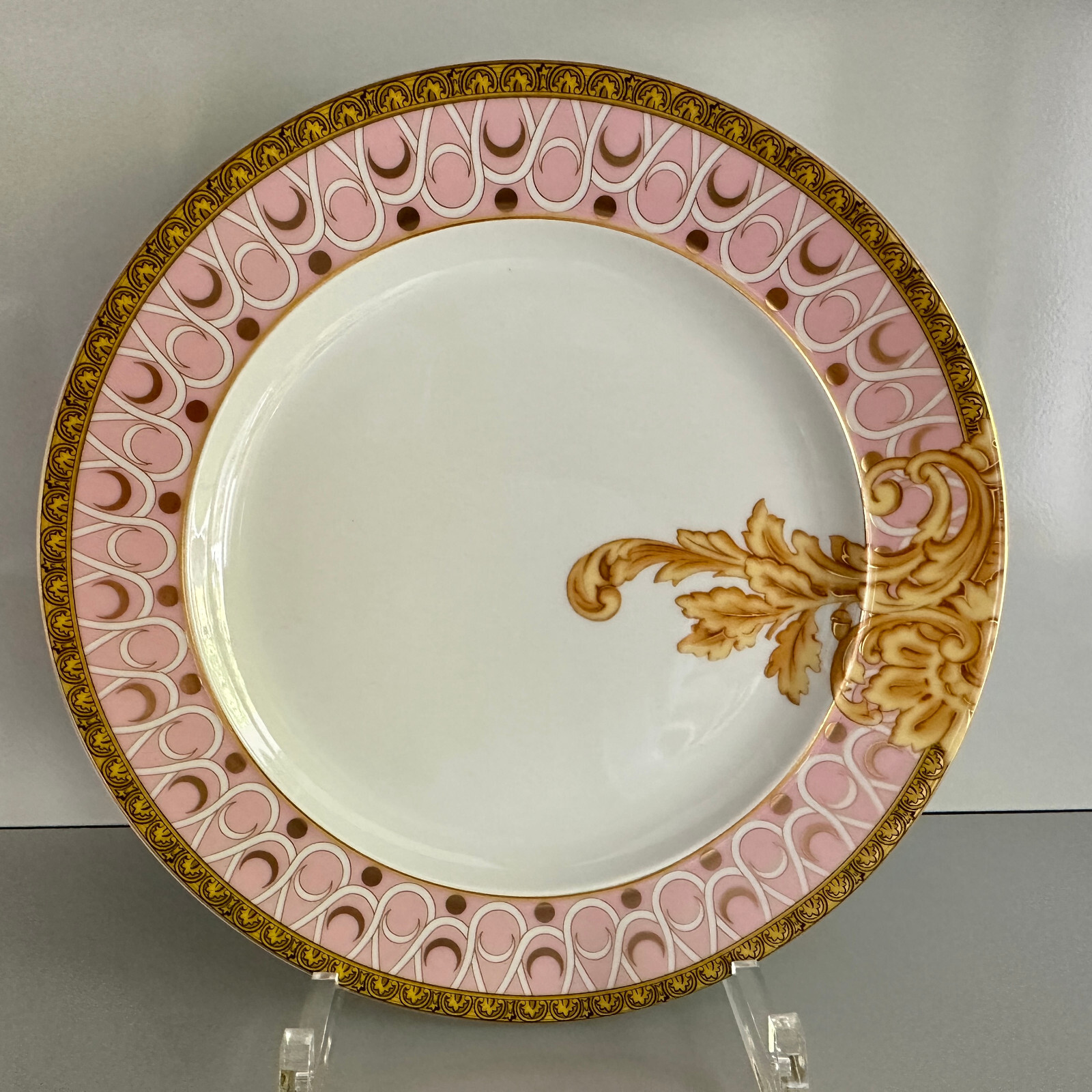Rosenthal VERSACE LES REVES BYZANTINS ！ VERSACE Byzantine Dreams SALAD PLATE 8 2/3 Rosenthal New in
