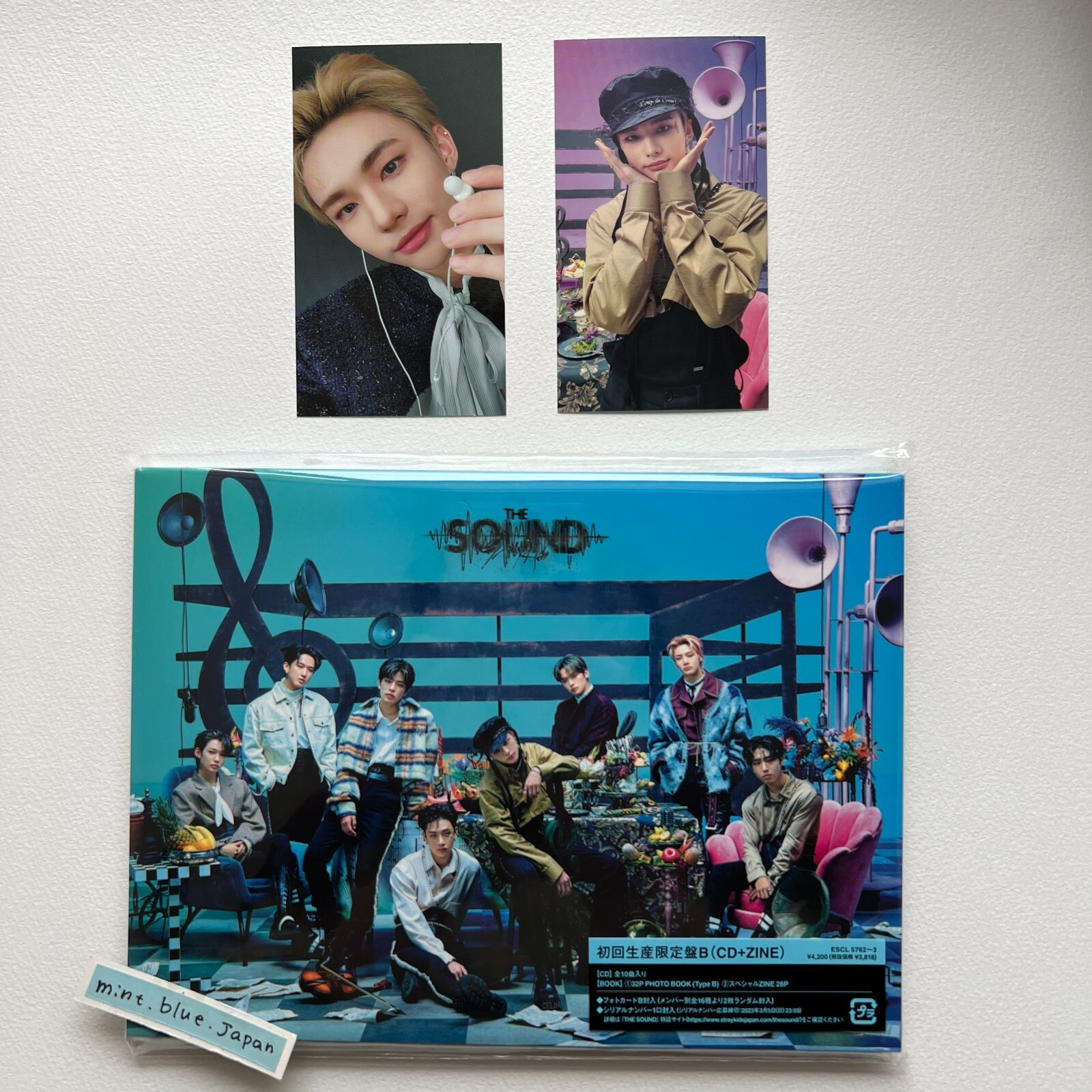 スキズ THE SOUND 通常盤 新品未開封 シリアル有り