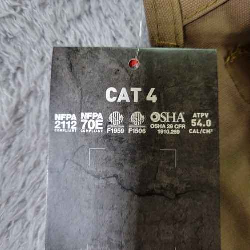 ARIAT ARIAT FR BIB OVERALLS MENS MEDIUM TALL BROWN INSULATED LINED FIRE RESISTANT