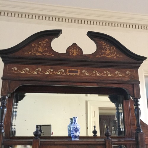 Antique etagere Console/China Cabinet/bar