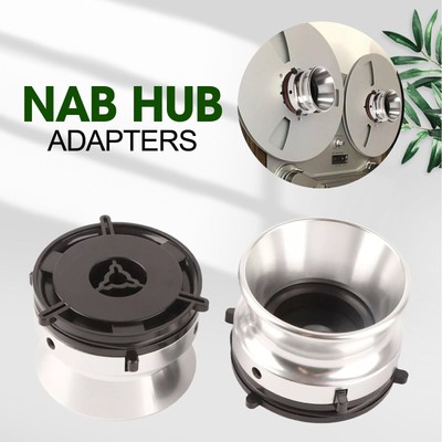 2 Pcs New High Quality Nab Hub Adapters Polished Aluminum Alloy 10 Inch Opener
