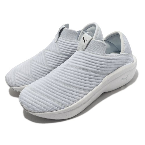 

Женские кроссовки Puma Enlighten Wns Arctic Ice Blue White Slip On Cross Training 376446-04, Синий, Enlighten Wns