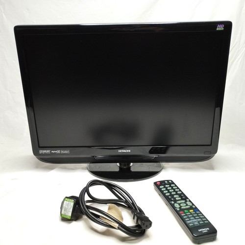 Hitachi l22d01ub 22 inch TV with built in DVD player and