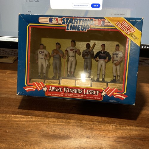 Vintage '92 Starting Lineup Limited Numbered 1991 Award