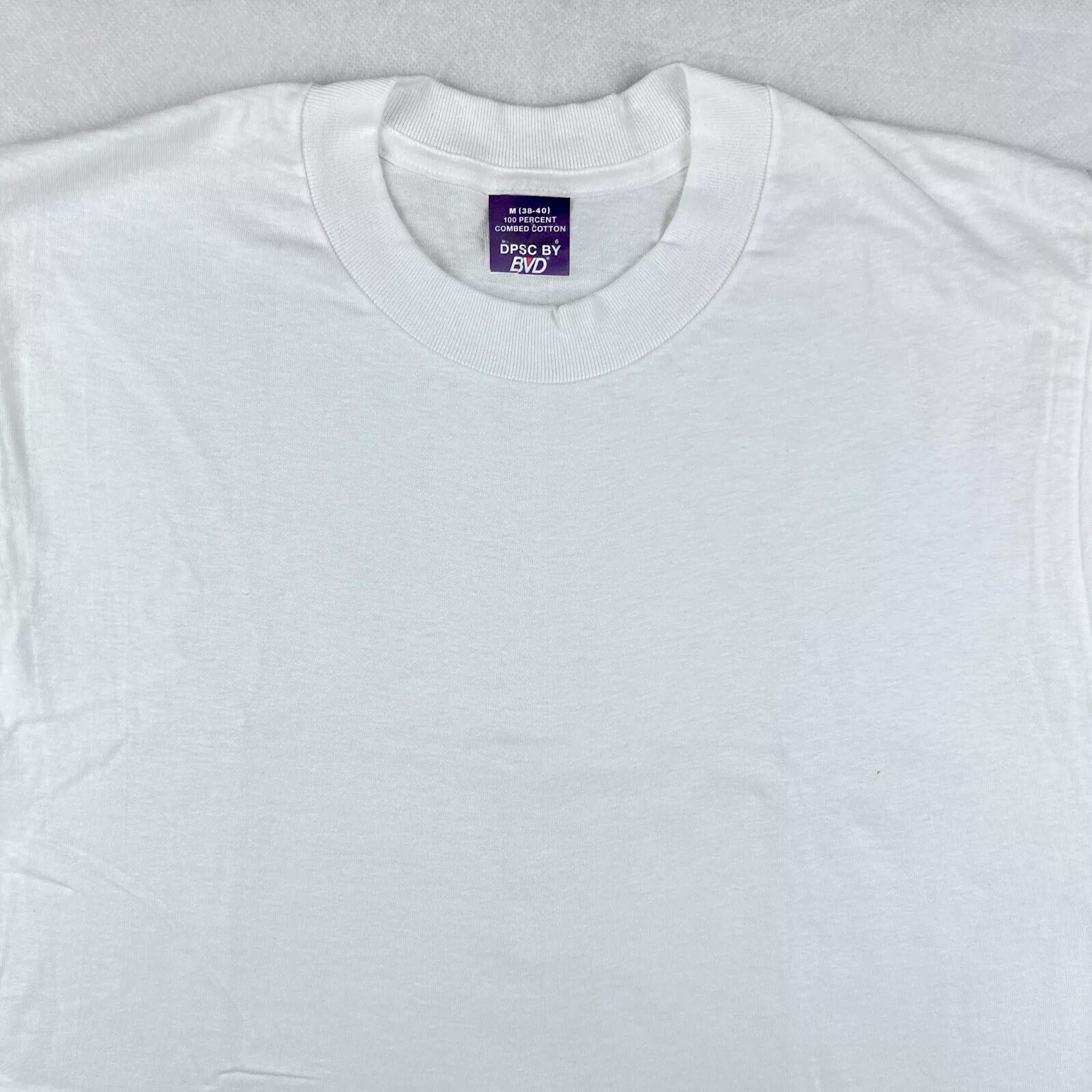 トップス 80s- White see-through shirt Vintage 80s Spuds Mckenzie Party Frenzy Tshirt Collectible
