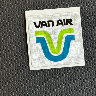 Vintage Sticker Van Air Gas Air Compressors