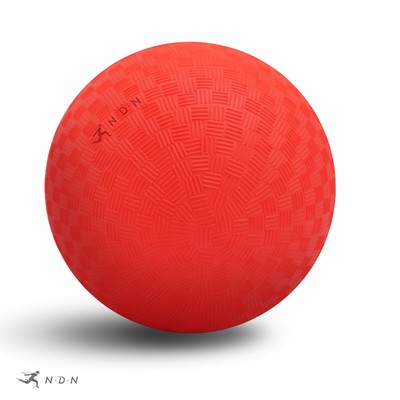 NDN LINE 8 Inch Playground Balls Set of 8 deflated School Quality dodgeball k...