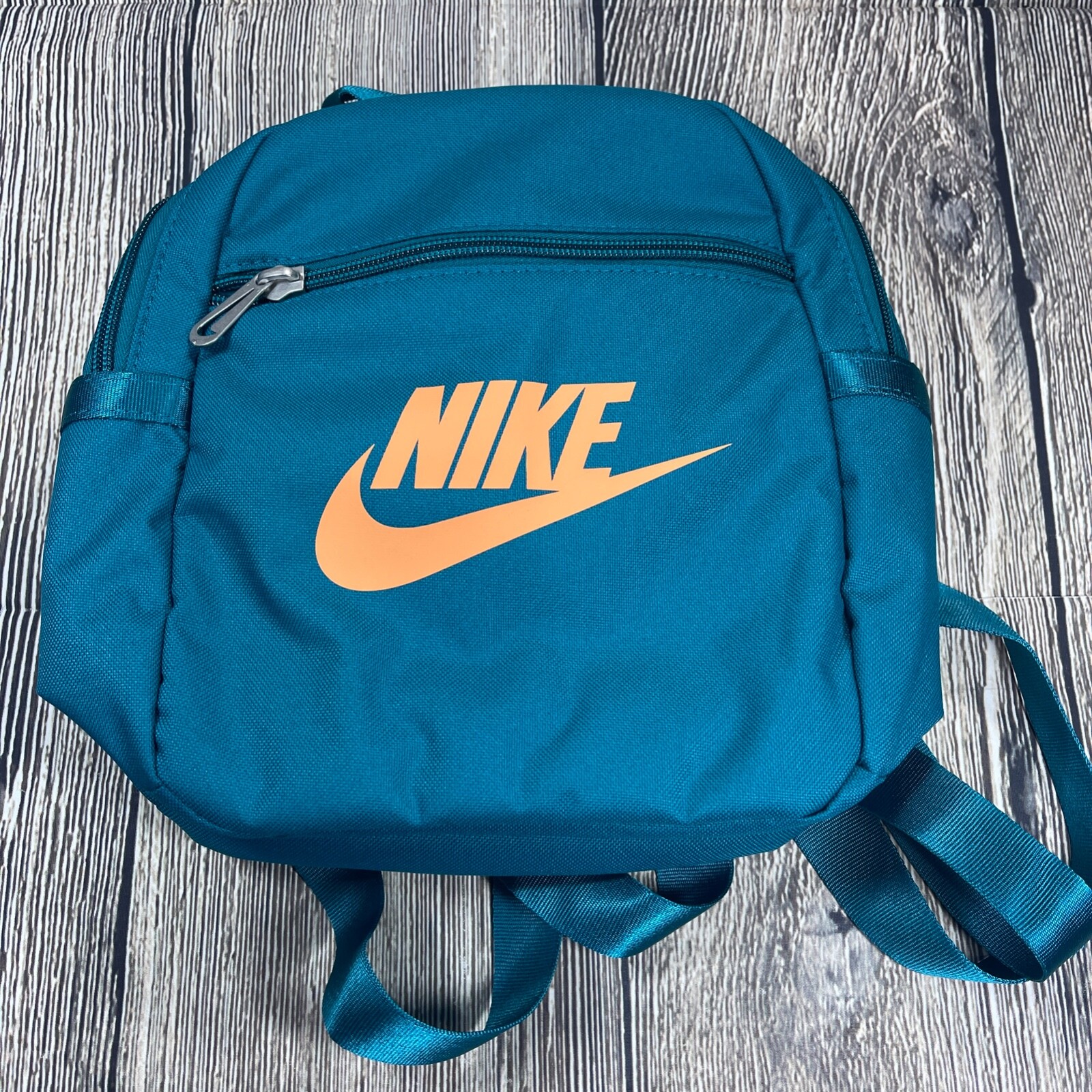 Nike Sportswear Futura 365 Mini Backpack Teal Green Blue One