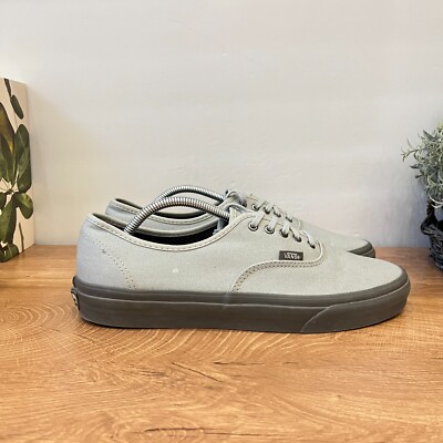 Vans Old Skool Mens Shoes Sneakers Size 11.5 Gray 721356 Low Top Skate Athletic