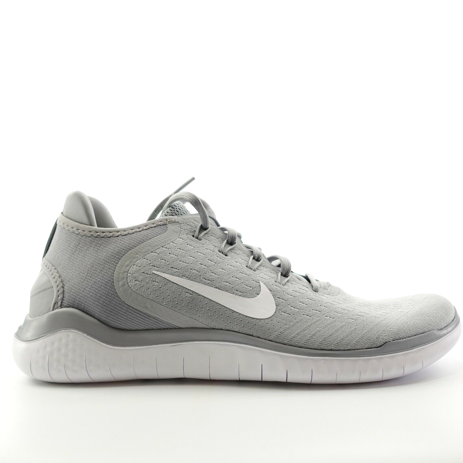 Nike Free RN 2018 Men s Running Shoe Wolf Grey White Size 11 942836 003 eBay