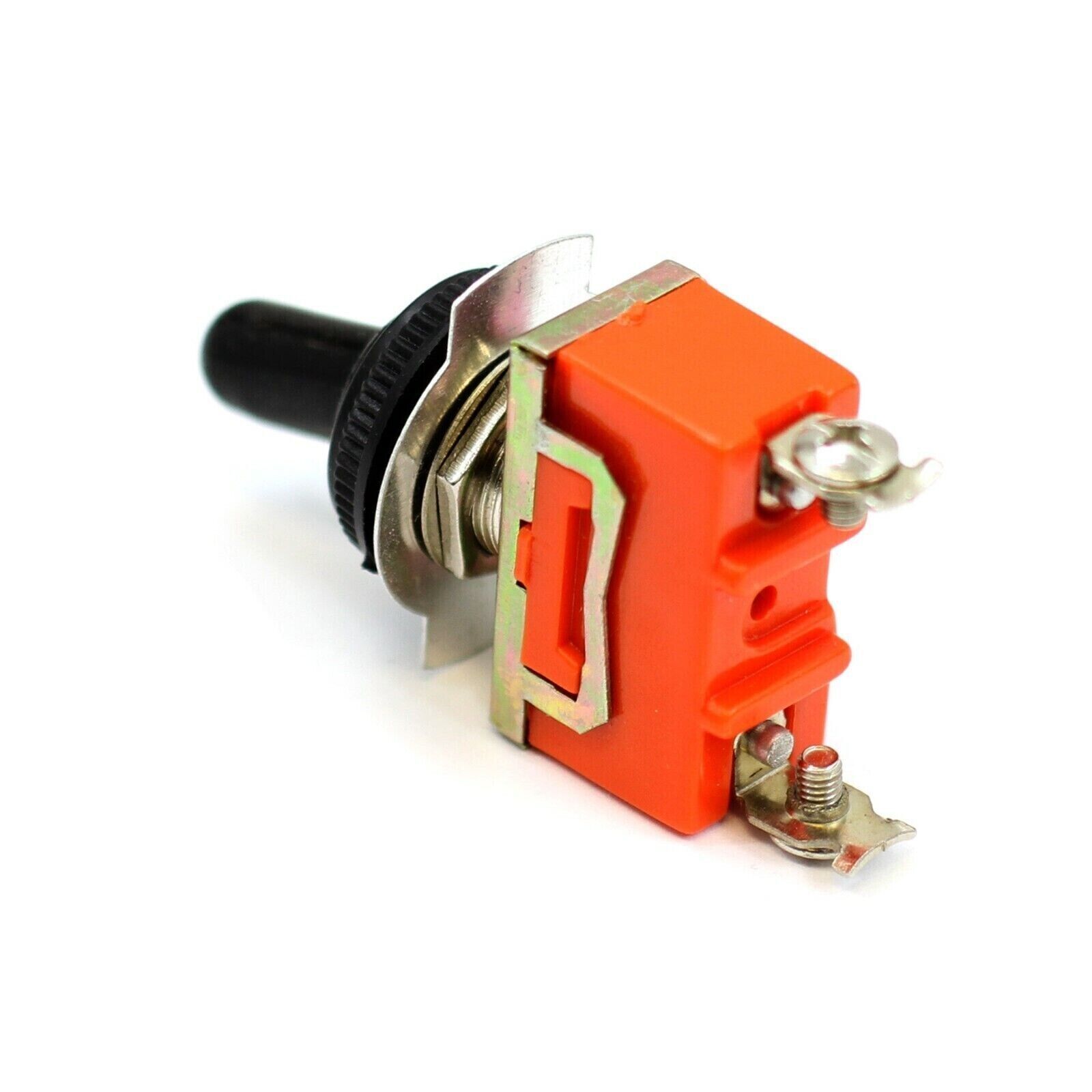 5PCS 12V SPST Solid Metal Toggle Switch ON/OFF Single Pole Marine Automotive