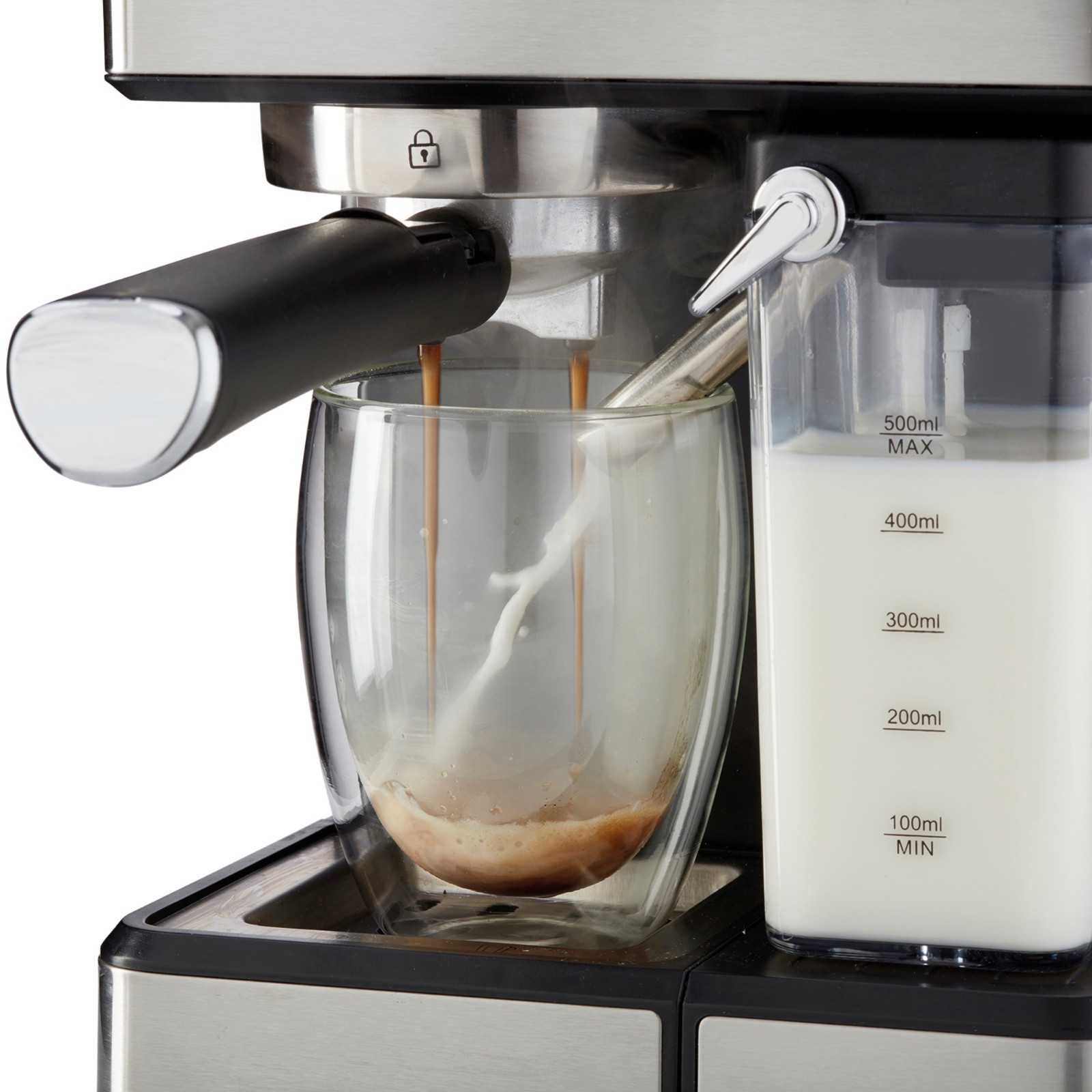 Cooks Professional Espresso Coffee Machine Maker 15 Bar Digital Barista