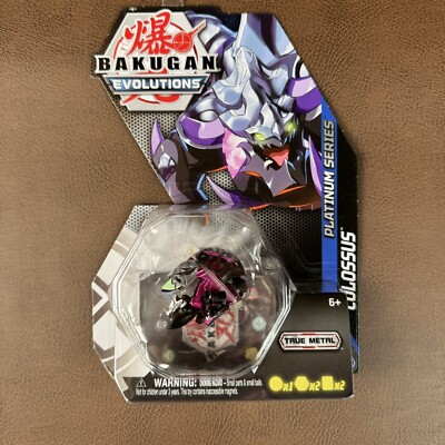 Bakugan Evolutions Platinum Series Colossus True Metal Action Figure Toy