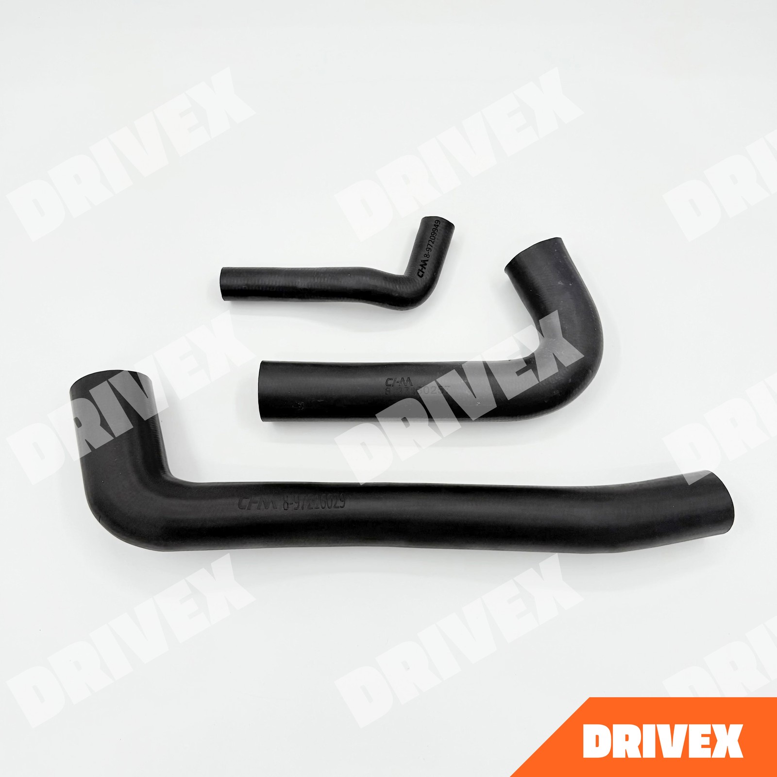 3x Hose IN OUT ByPass Water For Isuzu NRR NPR NPR-HD NQR 4HE1 4.8L 98-04