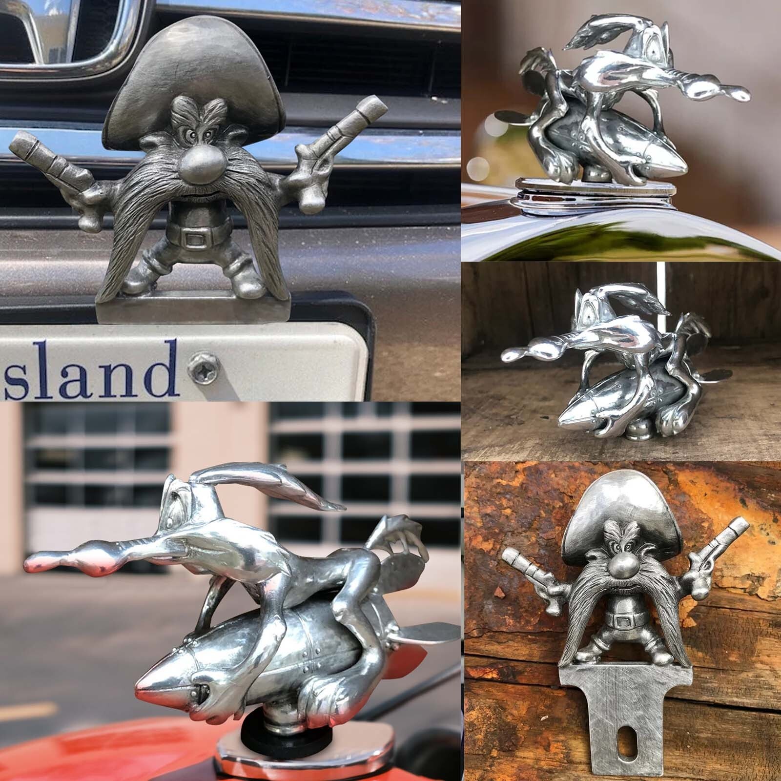Car Front Hood Prop Wile E Coyote Hood Ornament Car Motorcycle ...