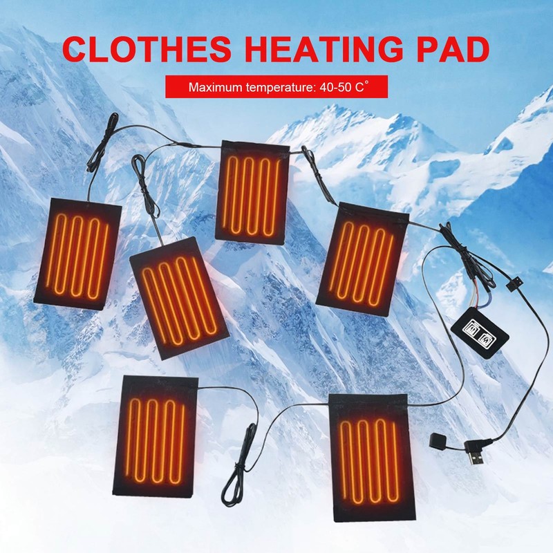 Electric Heating Sheet Warmer Pad For Vest Jacket