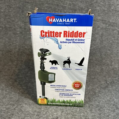 Havahart Critter Ridder Motion Activated 35 Ft Range Electronic Pest Repellent