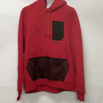 Nike Air Jordan Statement Men s 2XL JUMPMAN Hibiscus Pullover Hoodie DJ0258-652