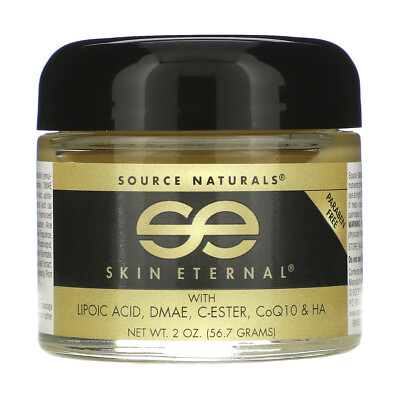 Source Naturals Skin Eternal Cream 2 унции 56 7 г Без парабенов