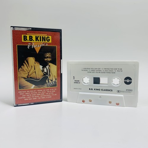 BB KING Classics (CASSETTE TAPE, Masters) The Thrill Is Gone