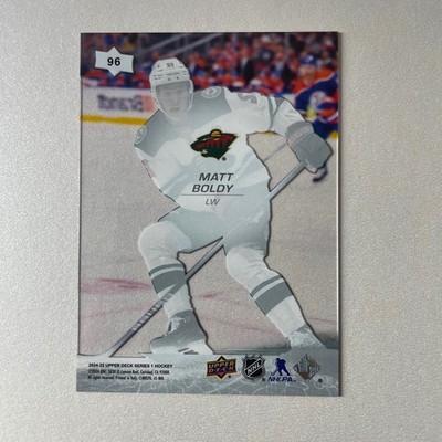 2024 Upper Deck Series 1 #96 Matt Boldy Clear Cut