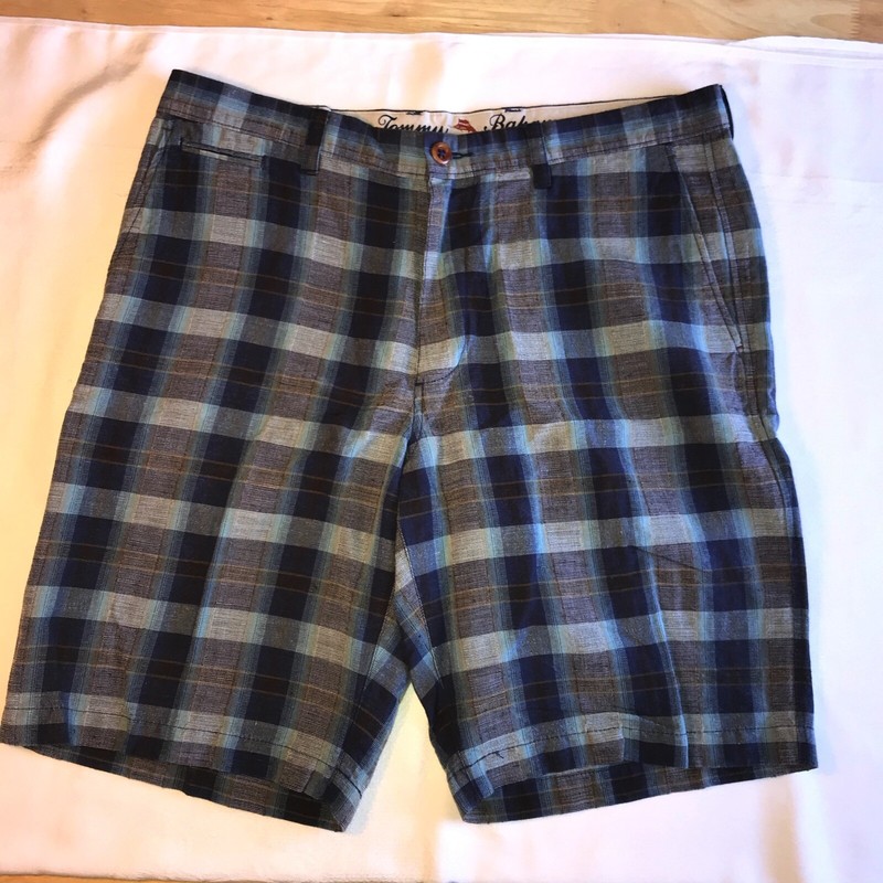 tommy bahama plaid shorts