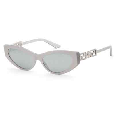Pre-owned Versace Ve4470b-54741u-56 Grey Sunglasses In Gray
